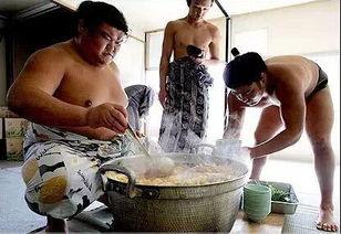 日本相扑吃的火锅